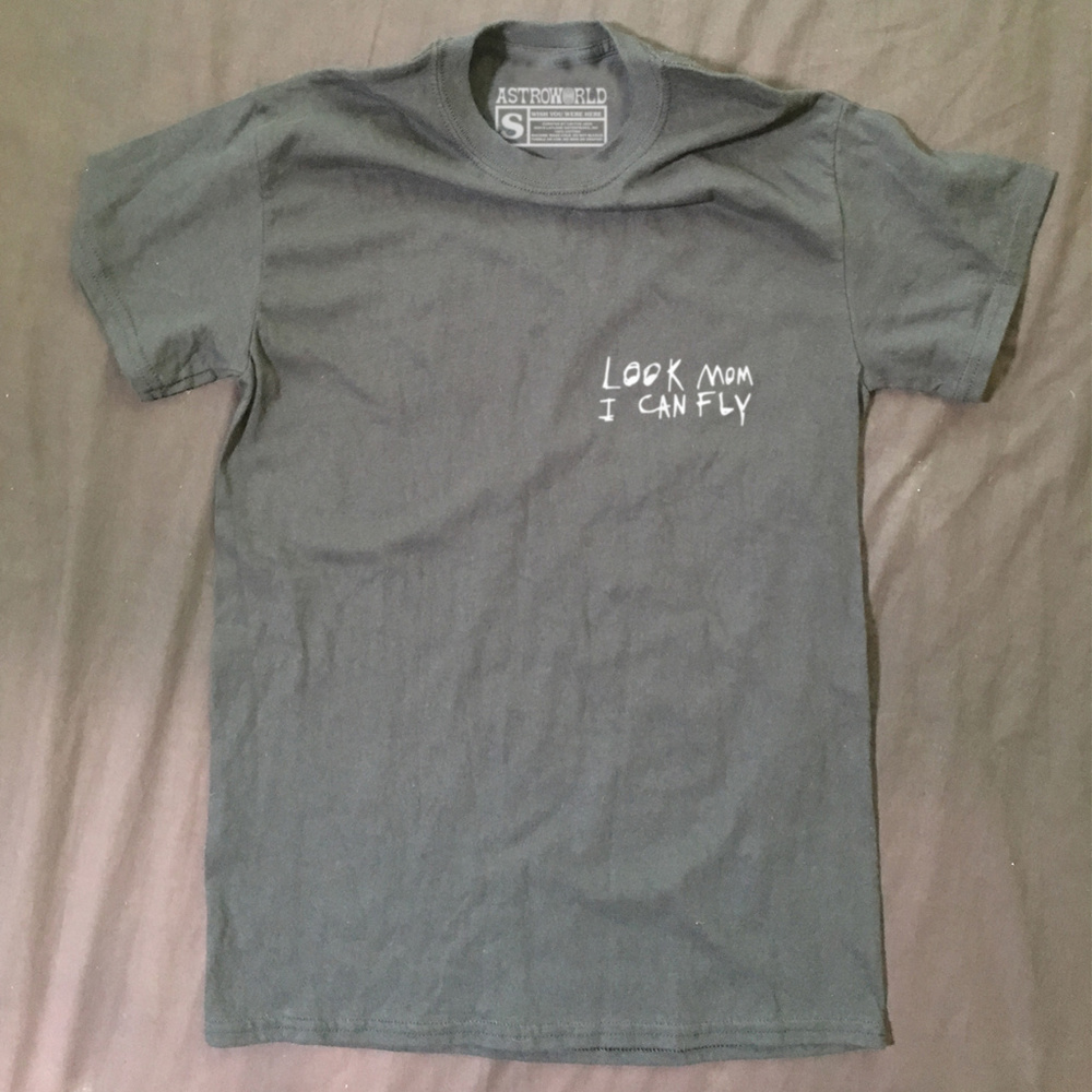 Astroworld Look Mom I Can Fly Tee size Small